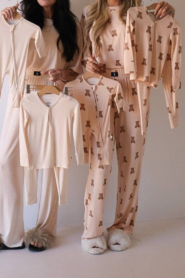 Bamboo Zip Pajamas | Lottie: 6-12 Months