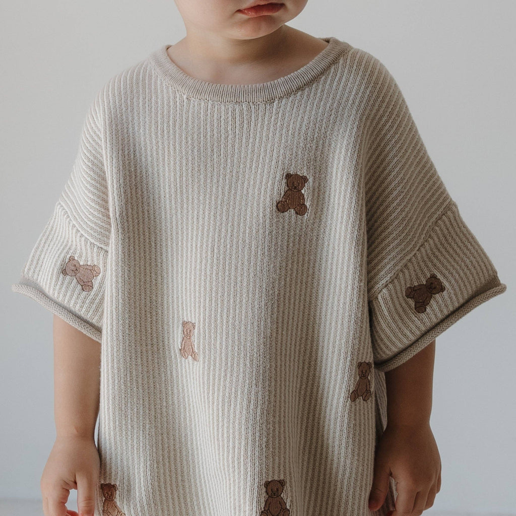 Knit Short Set | Teddy: 4/5 Years