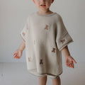 Knit Short Set | Teddy: 2/3 Years