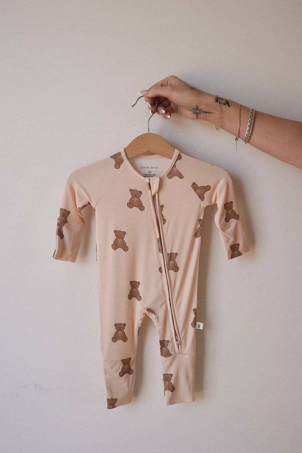 Bamboo Zip Pajamas | Lottie: 6-12 Months